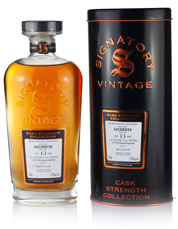 Auchroisk 13 Year Old 2012 Signatory Cask Strength