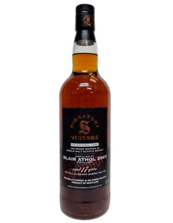 Blair Athol 17 Year Old 2007 Signatory Exceptional Cask Edition #9
