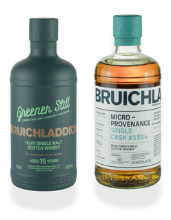 Bruichladdich 15 Year Old Greener Still Bundle