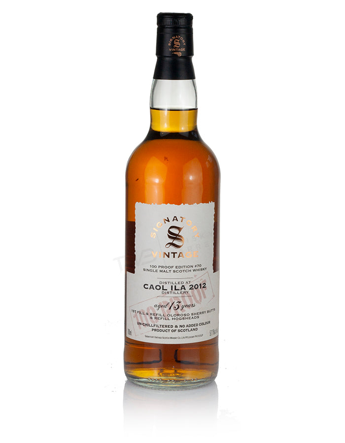 Caol Ila 13 Year Old 2012 Signatory 100-Proof Edition #70