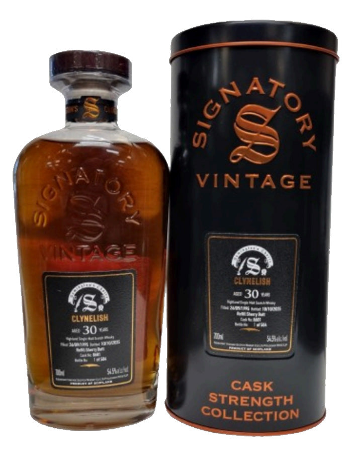 Clynelish 30 Year Old 1995 Signatory Symington’s Choice