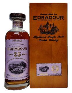 Edradour 25 Year Old 1999 Bordeaux Cask 200th Anniversary