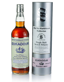 Edradour 10 Year Old 2014 Signatory Un-Chillfiltered