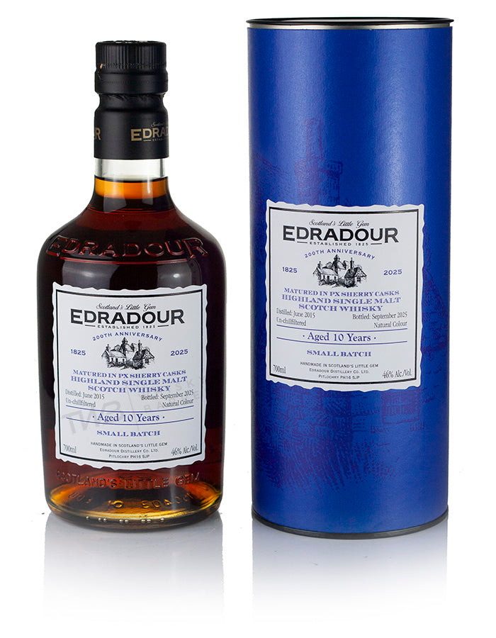 Edradour 10 Year Old 2015 PX Sherry Casks 200th Anniversary
