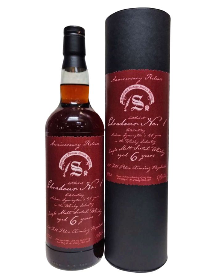 Edradour No.1 6 Year Old PX Sherry Andrew Symington 40th Anniversary Release