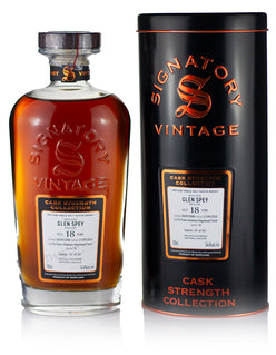 Glen Spey 18 Year Old 2008 Signatory Cask Strength