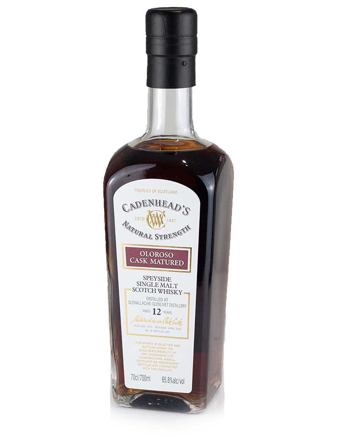 Glenallachie 12 Year Old 2012 Cadenhead's Oloroso Cask
