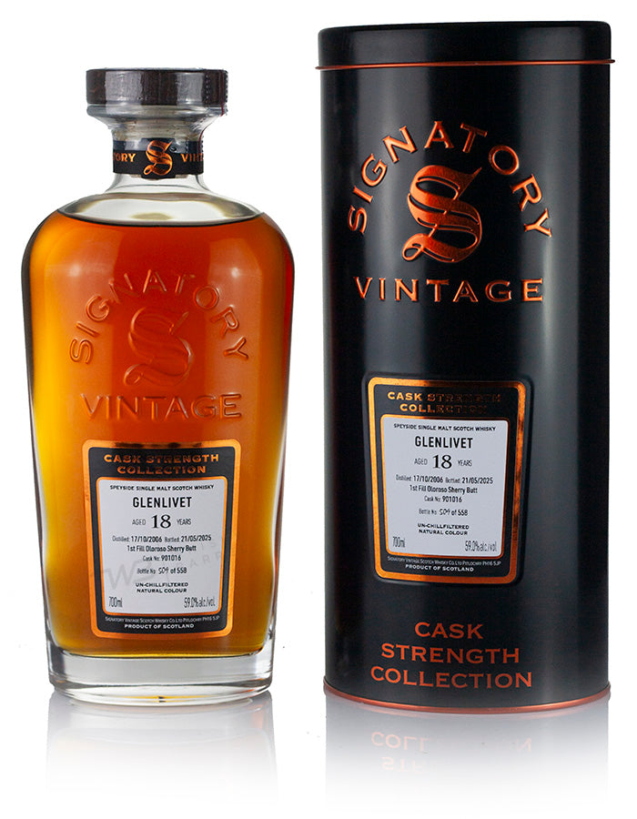 グレンリベット 18年 2006 シグナトリー カスクストレングス