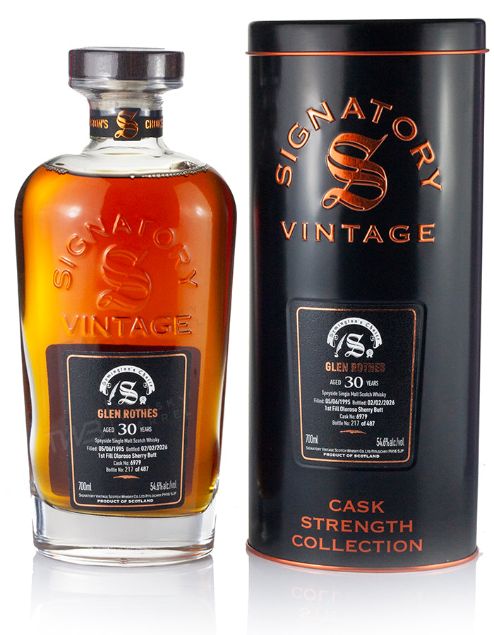 グレンロセス 30年 1995 シグナトリー サイミントンズ チョイス