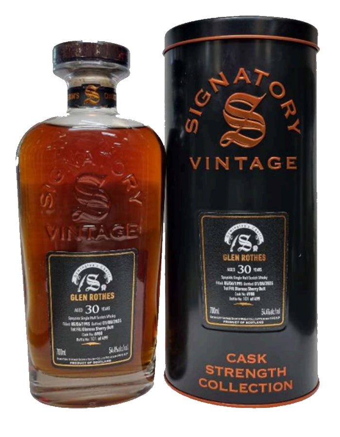Glenrothes 30 Year Old 1995 Signatory Symington’s Choice