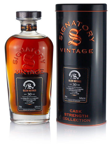 Signatory Vintage Symington's Choice Glenrothes 30 Year Old 1995