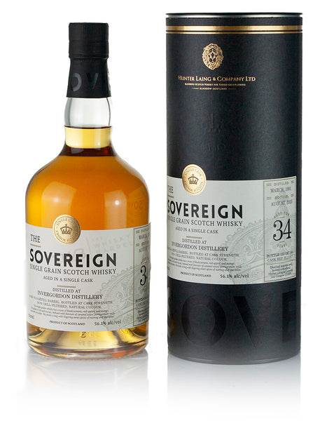 Invergordon 34 Year Old 1991 Sovereign | The Whisky Barrel