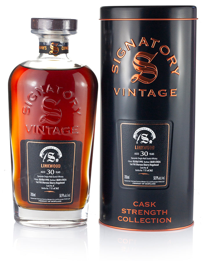 リンクウッド 11年SIGNATORY LINKWOOD 2012 46% リンクウッド[2012] 12年 シェリーバット for SHINANOYA【シグナトリー】