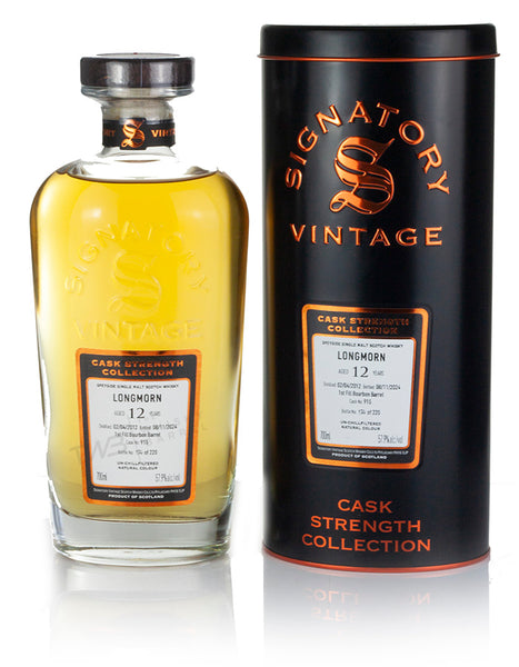 Signatory Vintage Cask Strength Collection Longmorn 12 Year Old 2012