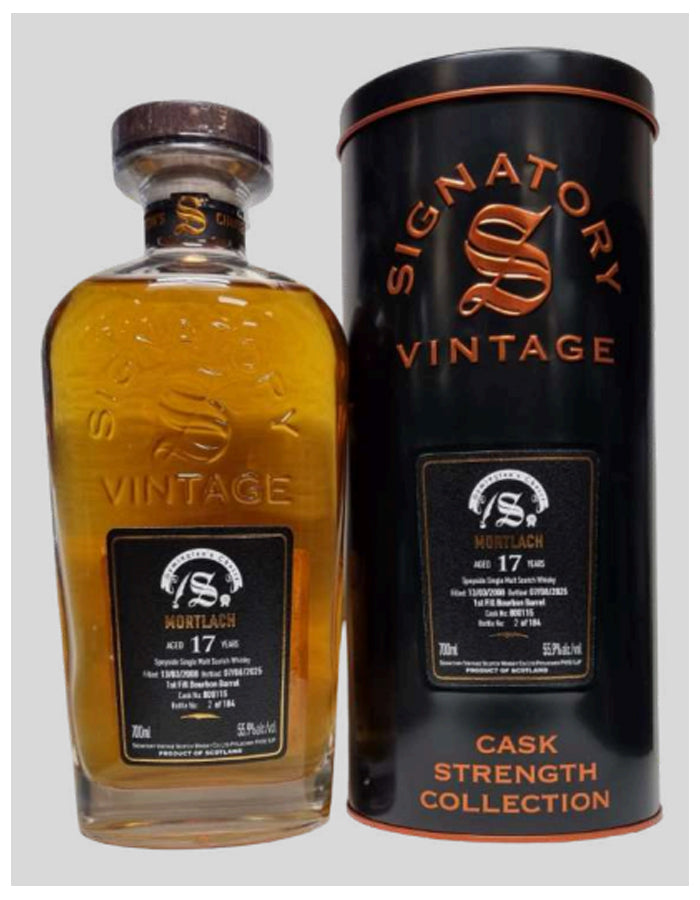 Mortlach 17 Year Old 2008 Signatory Symington’s Choice