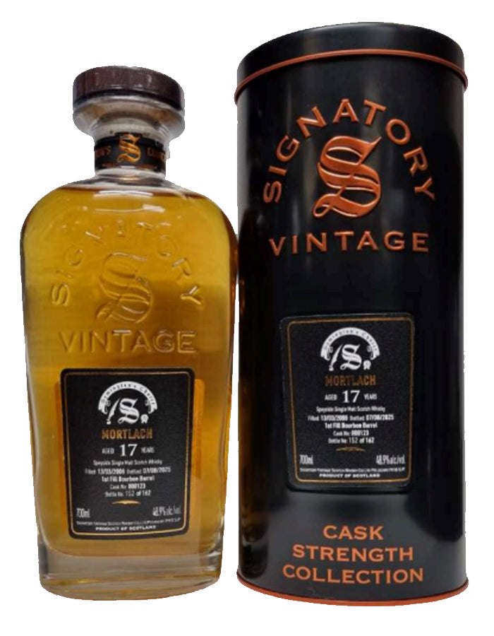 Mortlach 17 Year Old 2008 Signatory Symington’s Choice