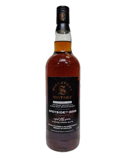 Mystery Malt (Macallan) 16 Year Old 2009 Signatory Exceptional Cask Edition #13