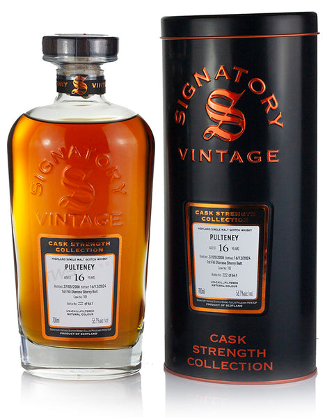 オールド・プルトニー 16年 2008 シグナトリー カスクストレングス #10