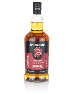 スプリングバンク 12年 カスクストレングス 55.9%（2025）