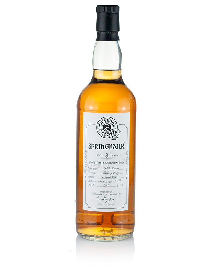 Springbank 8 Year Old 2017 Madeira Society Release (2025)