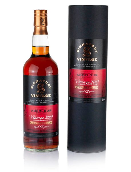 SIGNATORY VINTAGE ABERLOUR 12年 Aberlour 12 Jahre 2013/2025 1st Fill Oloroso Signatory Vintage for
