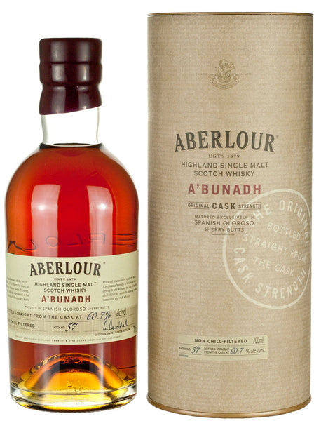 ABERLOUR A'BUNADH アベラワー アブーナ バッチ57 アベラワー アブーナ バッチ57 – The Whisky Barrel