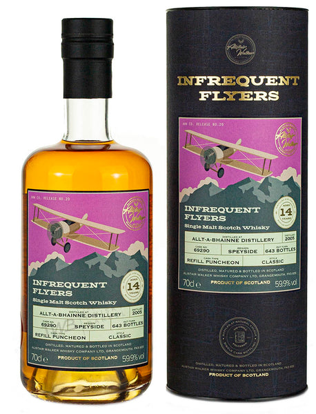 INfrequent Flyers 14年 スコッチウイスキー 700ml アルタ・ベイン 14年 2005 インフリークエント・フライヤーズ - ザ