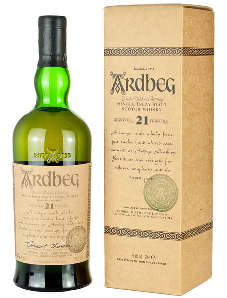 アードベッグ 21年 コミッティ・リザーブ 2001 - ザ・ウイスキー
