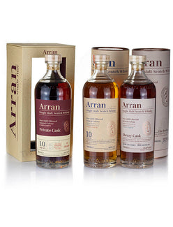 Arran 10 Year Old 2012 UK Single Cask Bundle