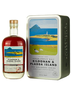 Arran 21 Year Old Kildonan & Pladda Island Explorers Series