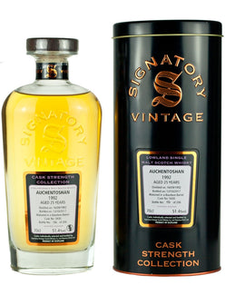 Auchentoshan 25 Year Old 1992 Signatory Cask Strength