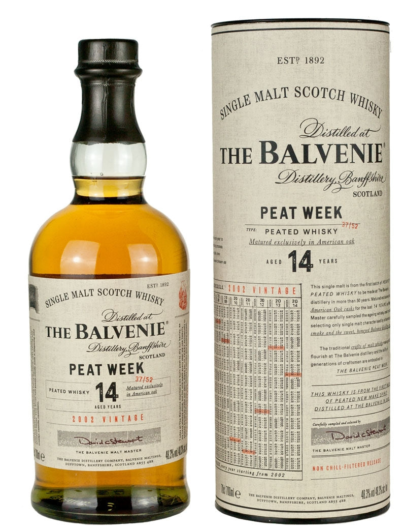 Balvenie 14 Year Old 2002 Peat Week