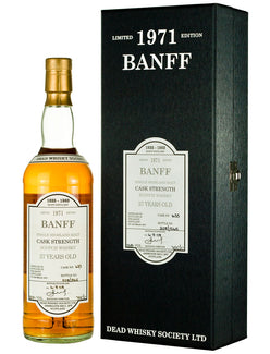Banff 37 Year Old 1971 Dead Whisky Society