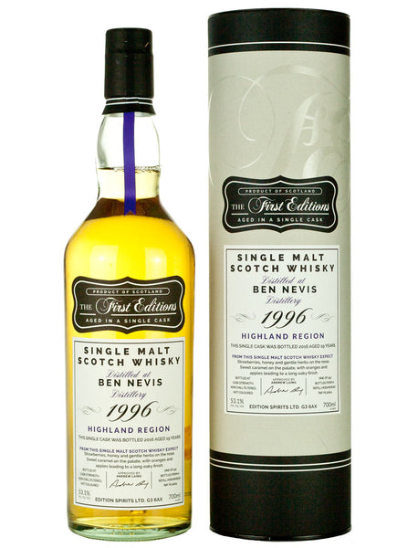 ベンネヴィス First Editions Authors' Series ベン・ネヴィス19年 1996年 ファースト・エディション - ザ