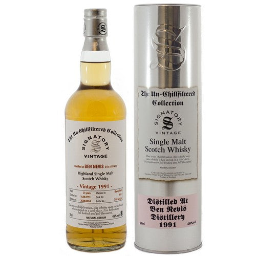 Ben Nevis 23 Year Old 1991 Signatory
