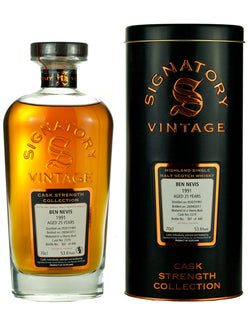 Ben Nevis 25 Year Old 1991 Signatory Cask Strength