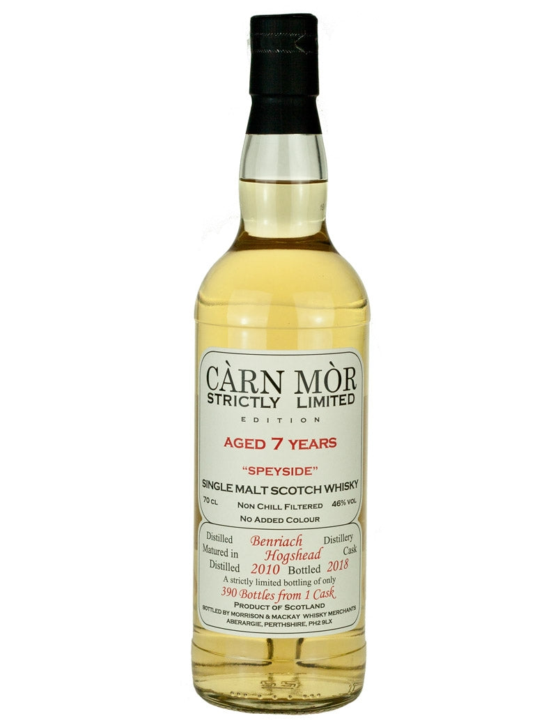 Benriach 7 Year Old 2010 Strictly Limited
