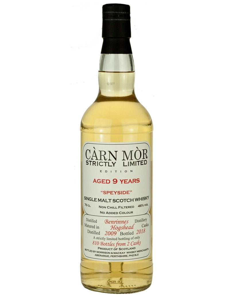 Benrinnes 9 Year Old 2009 Strictly Limited