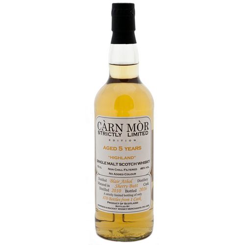 Blair Athol 5 Year Old 2010 Carn Mor Strictly