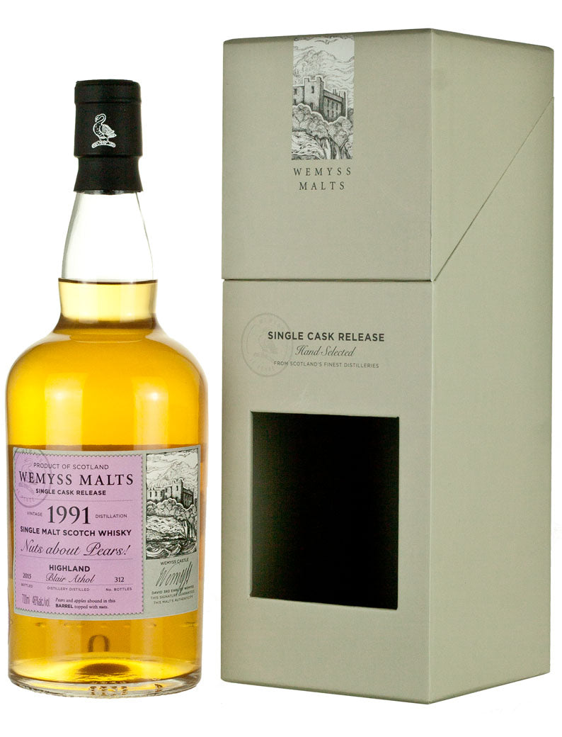 Blair Athol 24 Year Old 1991 Nuts about Pears