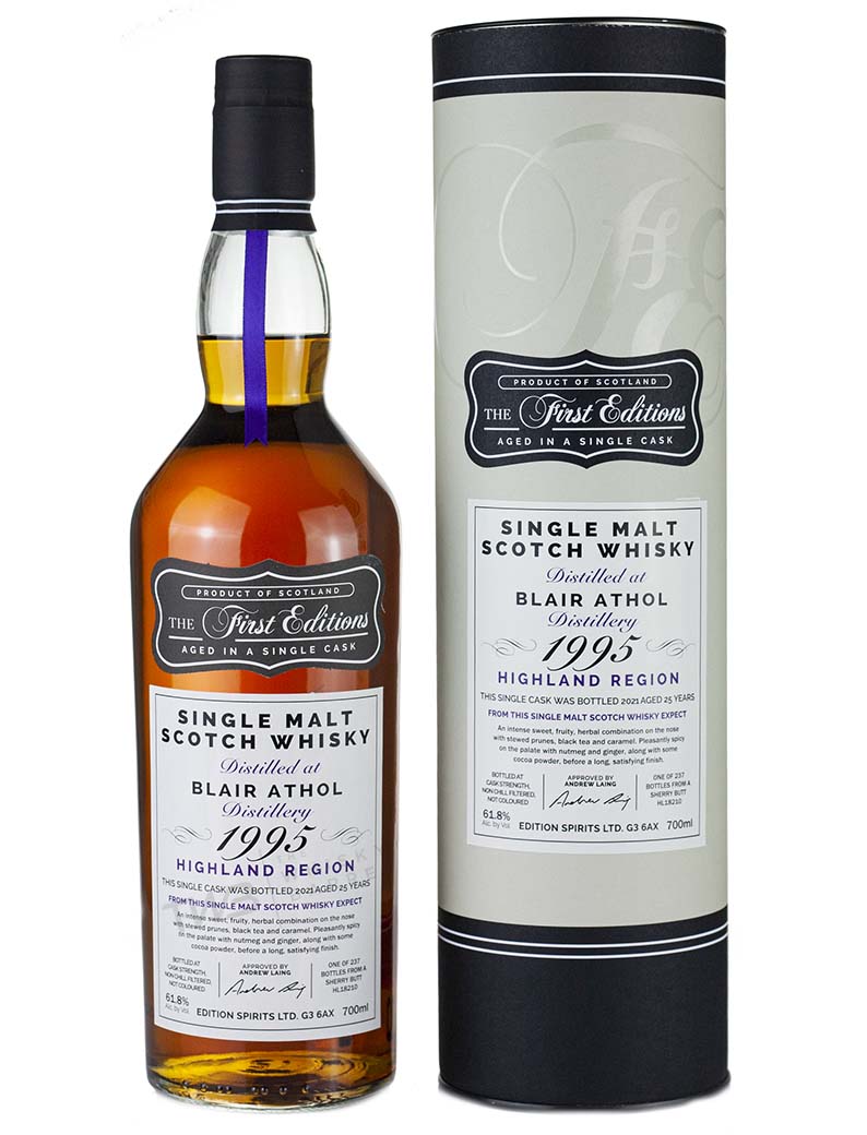 Blair Athol 25 Year Old 1995 First Editions
