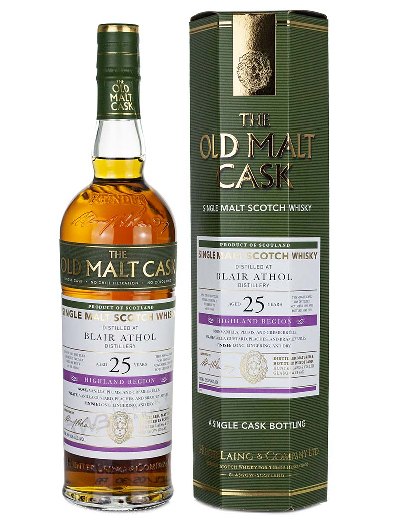Blair Athol 25 Year Old 1995 Old Malt Cask