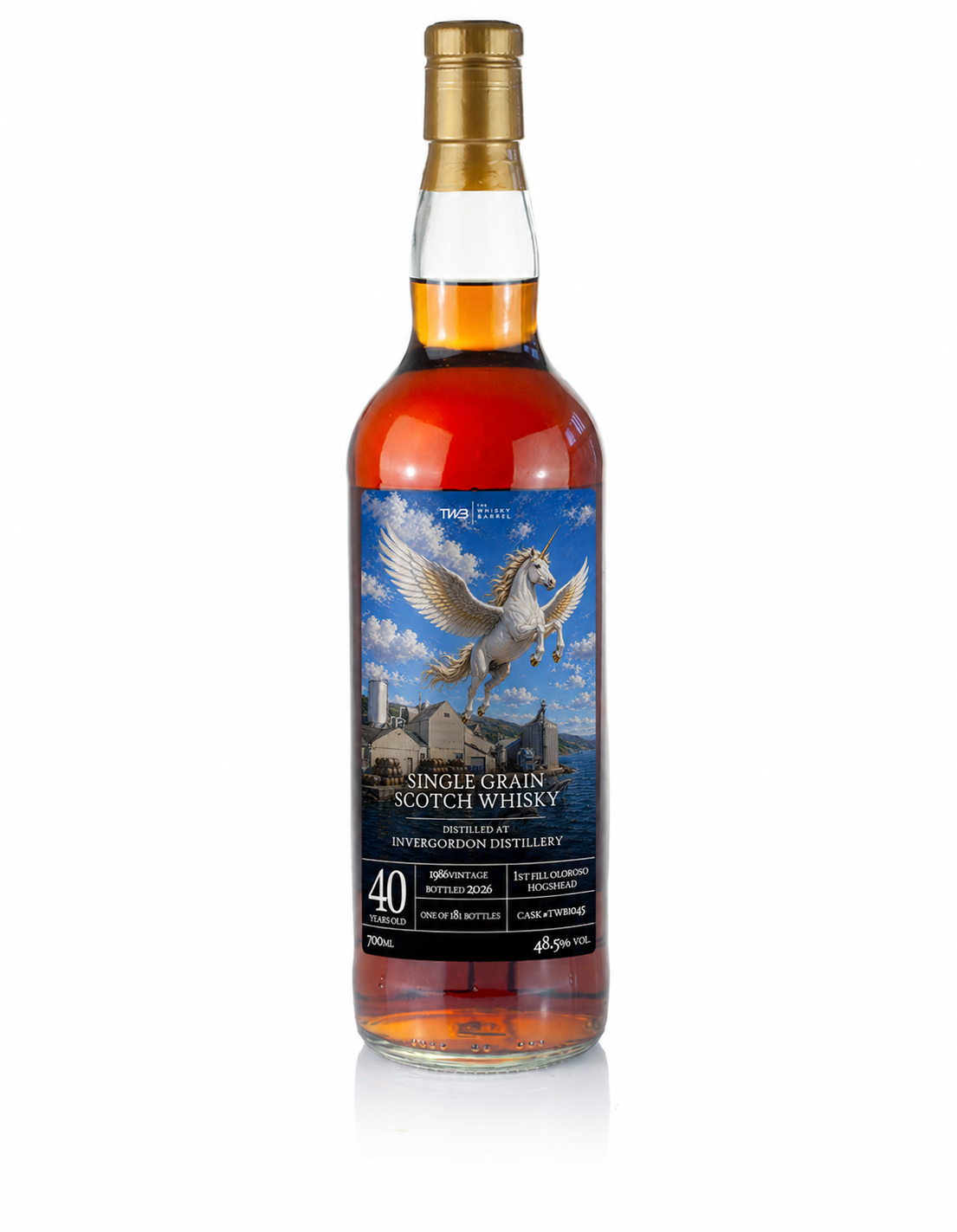 Invergordon 40 Year Old 1986 Unicorn for TWB