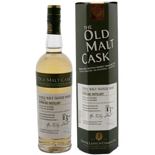 Bowmore ボウモア 2001 13年 オールドモルトカスク ボウモア13年 2001 オールドモルトカスク - ザ・ウイスキー・バレル