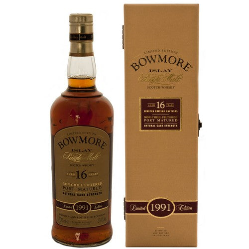 ボウモア16年 1991 ポート熟成 - ザ・ウイスキー・バレル – The Whisky
