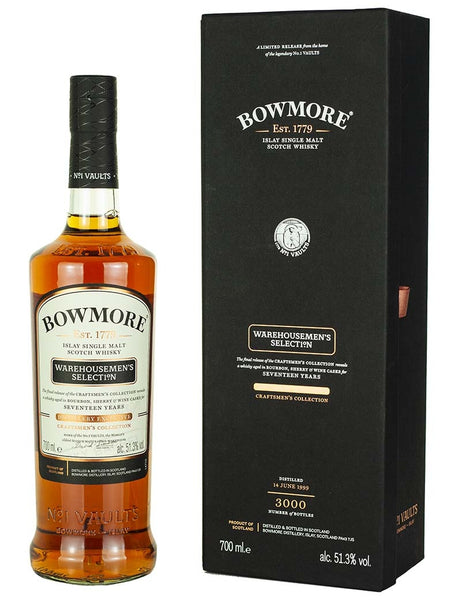 ボウモア 17年 1999年 ウェアハウスマンズセレクション – The Whisky