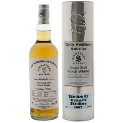 ボウモア 12年 2002 シグナトリー