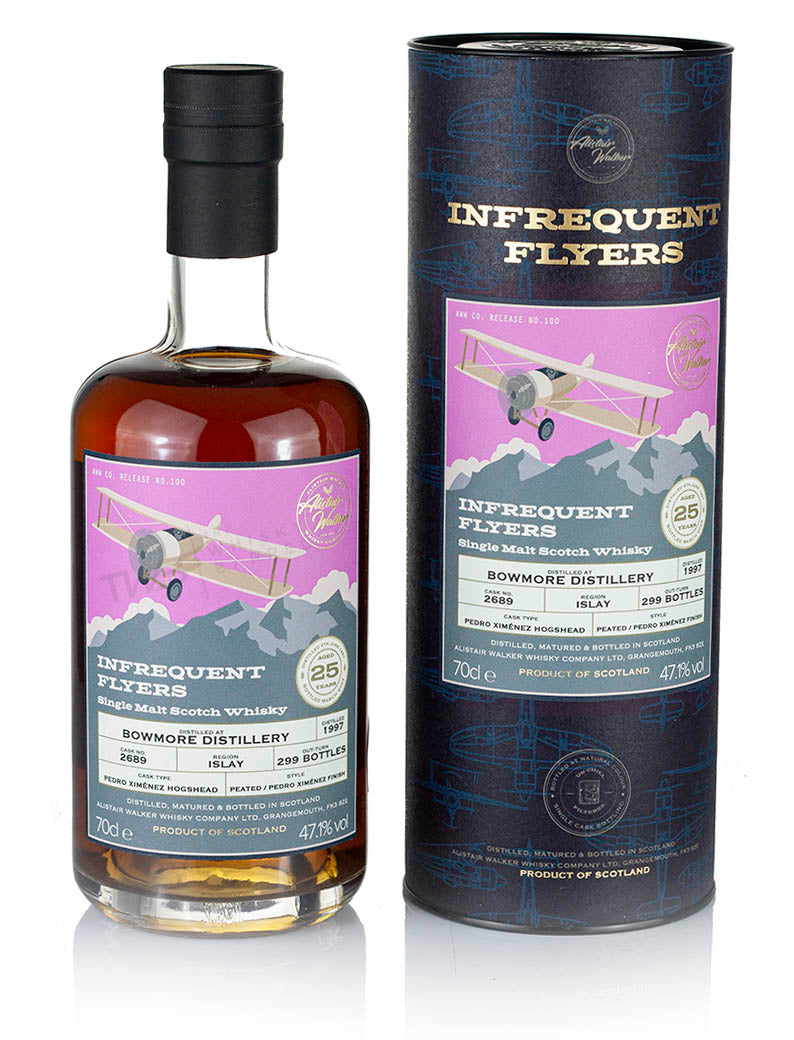 Bowmore 25 Year Old 1997 Infrequent Flyers #2689 | The Whisky Barrel