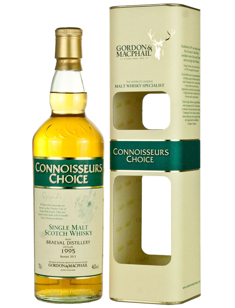Braeval (Braes of Glenlivet) 1995 Connoisseurs Choice