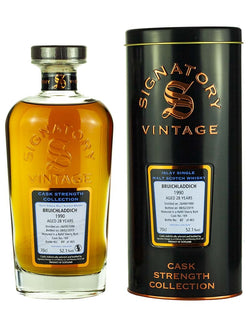 ブルイックラディ 28年 1990 シグナトリー カスクストレングス